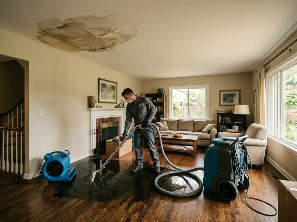 attic-pipe-burst-ceiling-drip-008 — frequently asked questions, Water Damage Restoration & Carpet Care in Kalifornsky, AK